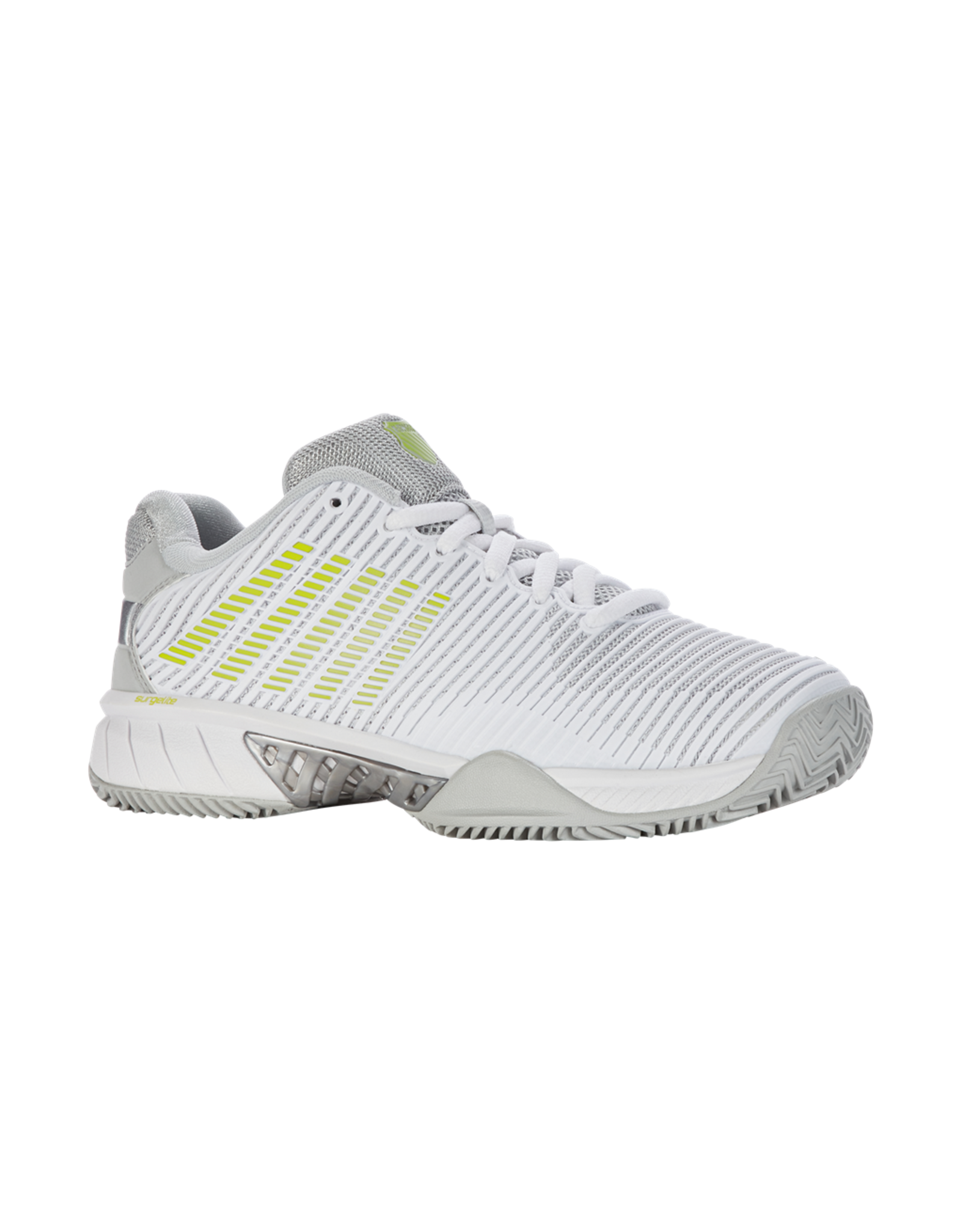 K-swiss KS TFW HYPERCOURT EXPRESS 2 HB-Dames-WHT/GRVIOLT/LIMEGRN