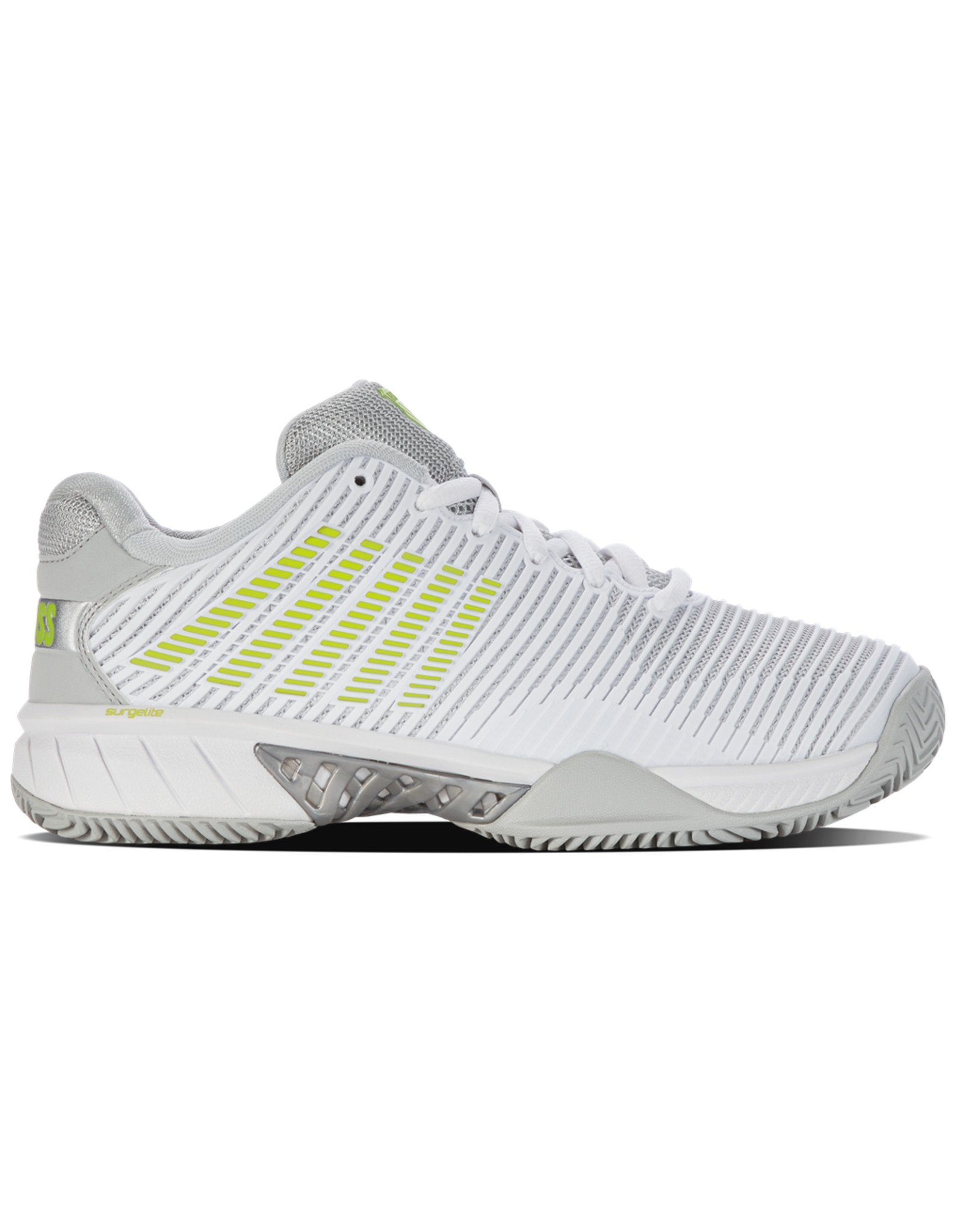 K-swiss KS TFW HYPERCOURT EXPRESS 2 HB-Dames-WHT/GRVIOLT/LIMEGRN