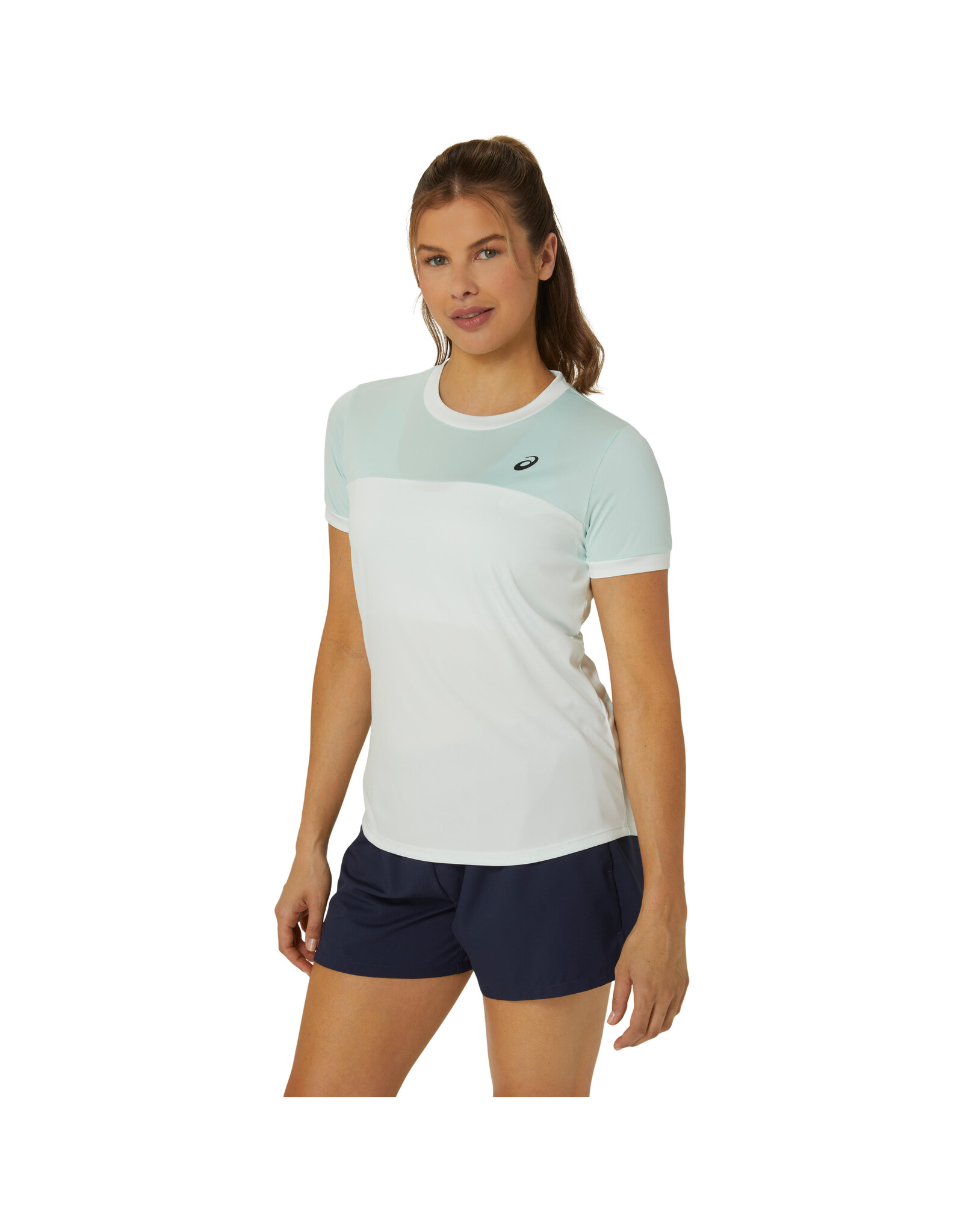 Asics WOMEN COURT SS TOP-Dames-PALE MINT/PALE BLUE