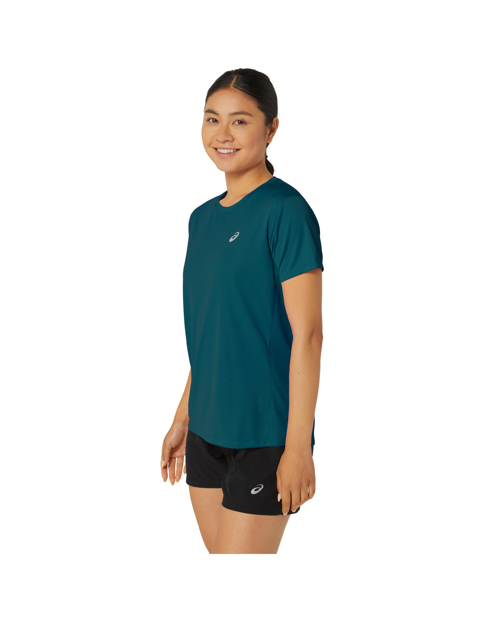 Asics CORE SS TOP-Dames-RICH TEAL