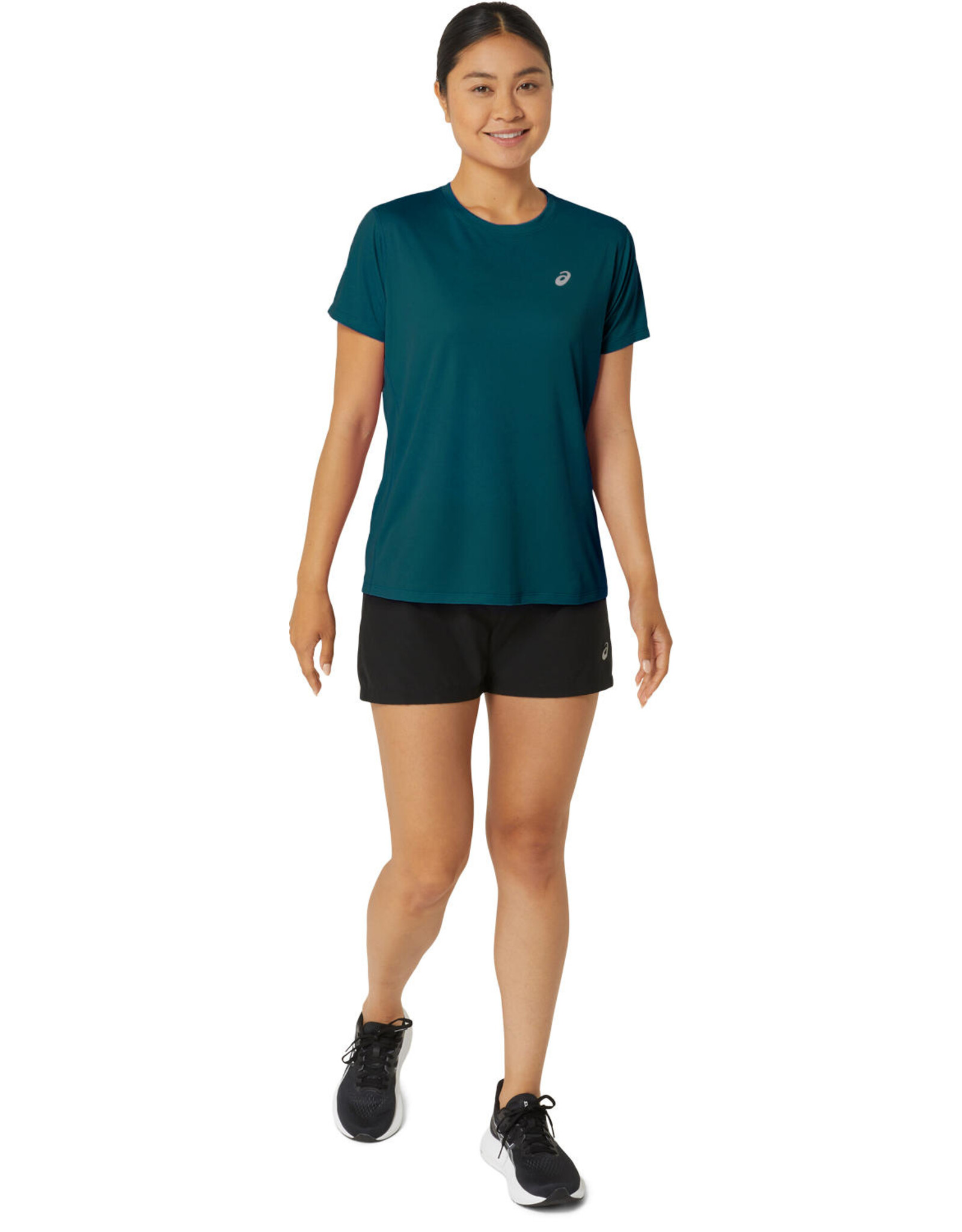 Asics CORE SS TOP-Dames-RICH TEAL