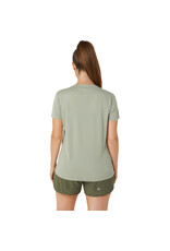 Asics CORE SS TOP-Dames-OLIVE GREY