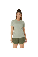 Asics CORE SS TOP-Dames-OLIVE GREY