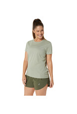 Asics CORE SS TOP-Dames-OLIVE GREY