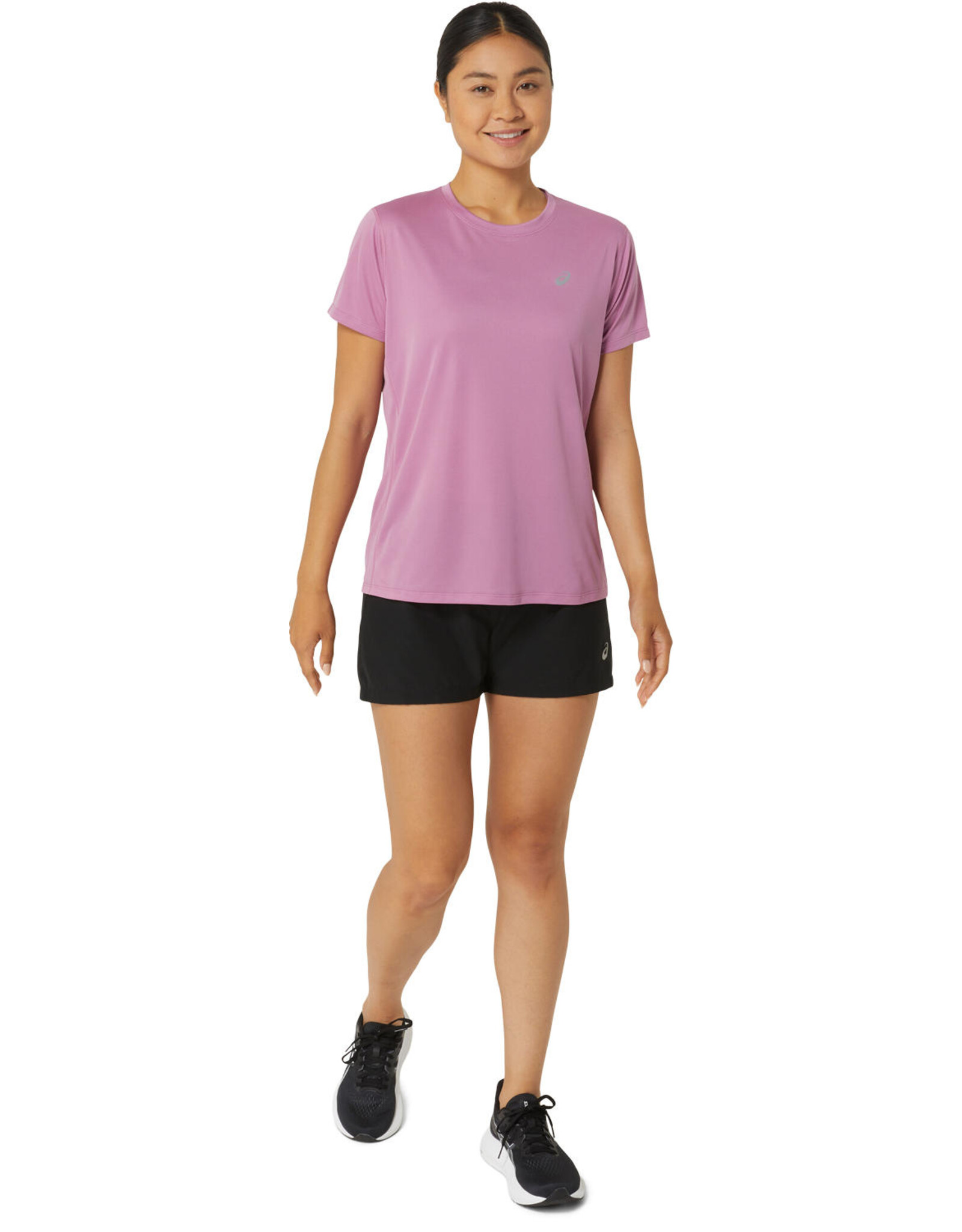 Asics CORE SS TOP-Dames-SOFT BERRY