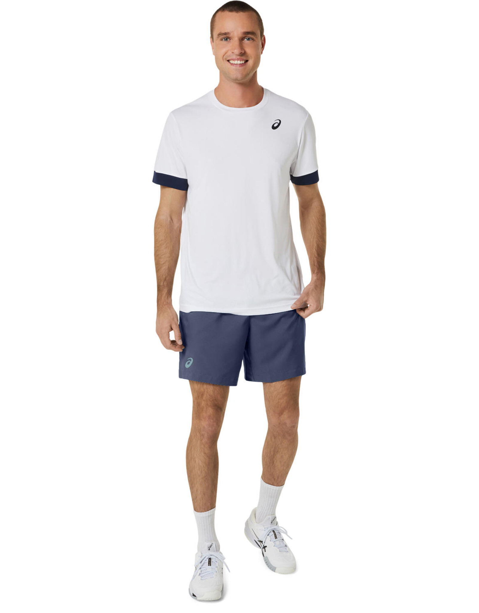 Asics MEN COURT 7IN SHORT-Heren-THUNDER BLUE