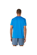 Asics MEN COURT STRIPE SS TOP-Heren-DIRECTOIRE BLUE