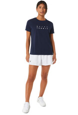 Asics WOMEN COURT GRAPHIC TEE-Dames-MIDNIGHT