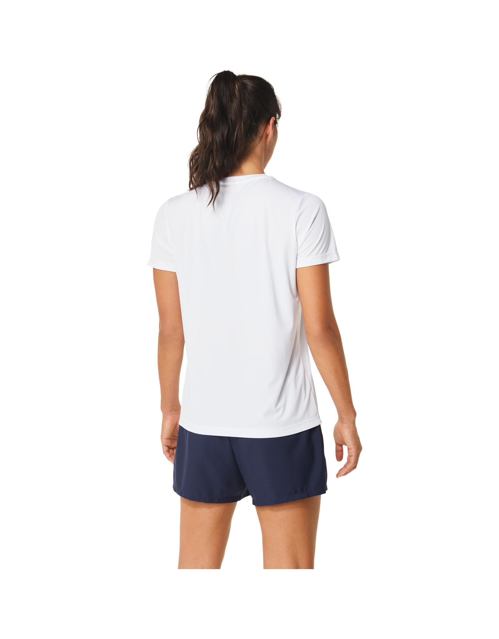 Asics WOMEN COURT GRAPHIC TEE-Dames-BRILLIANT WHITE