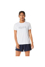 Asics WOMEN COURT GRAPHIC TEE-Dames-BRILLIANT WHITE