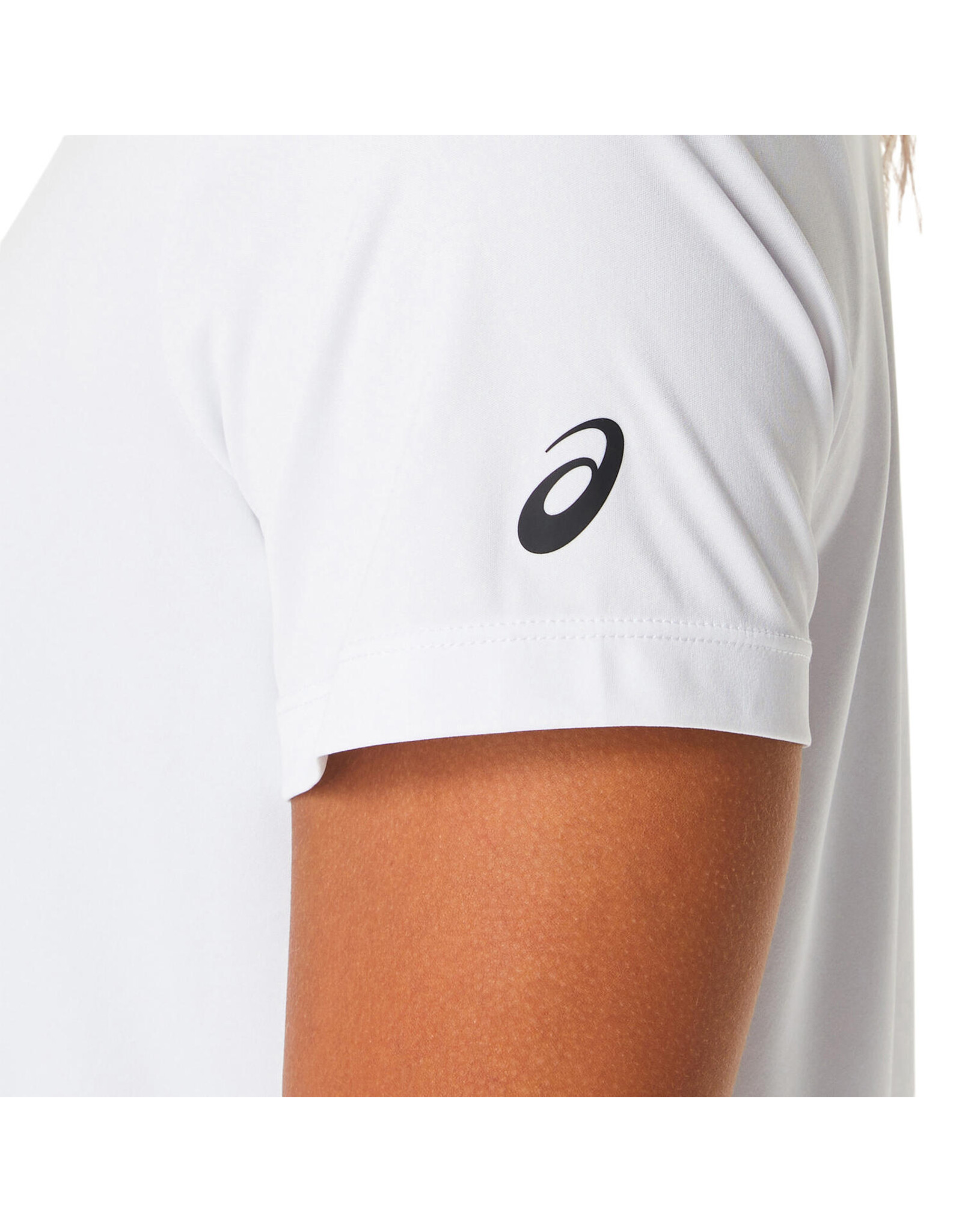 Asics WOMEN COURT GRAPHIC TEE-Dames-BRILLIANT WHITE