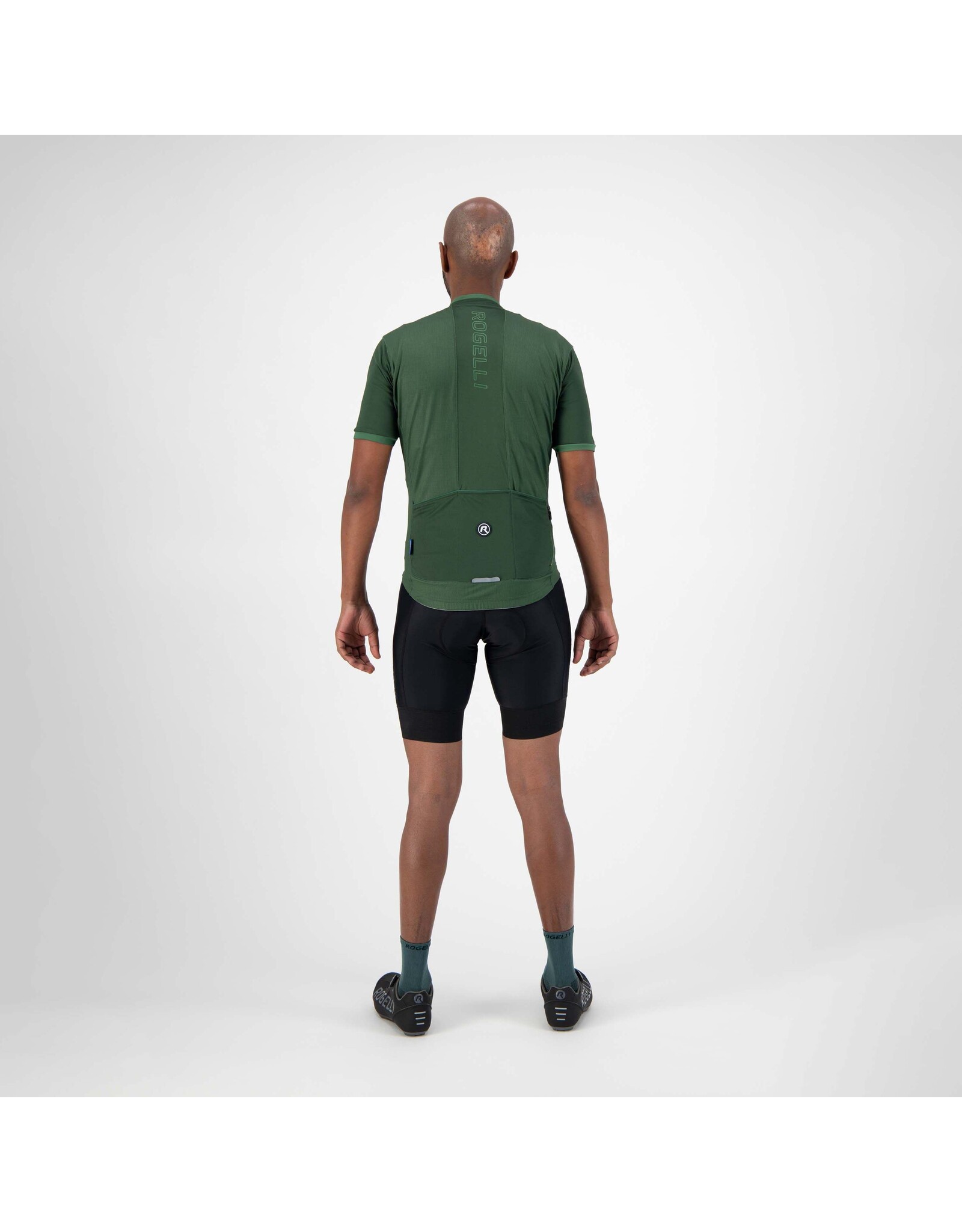 Rogelli Wielershirt KM Essential Leger Groen