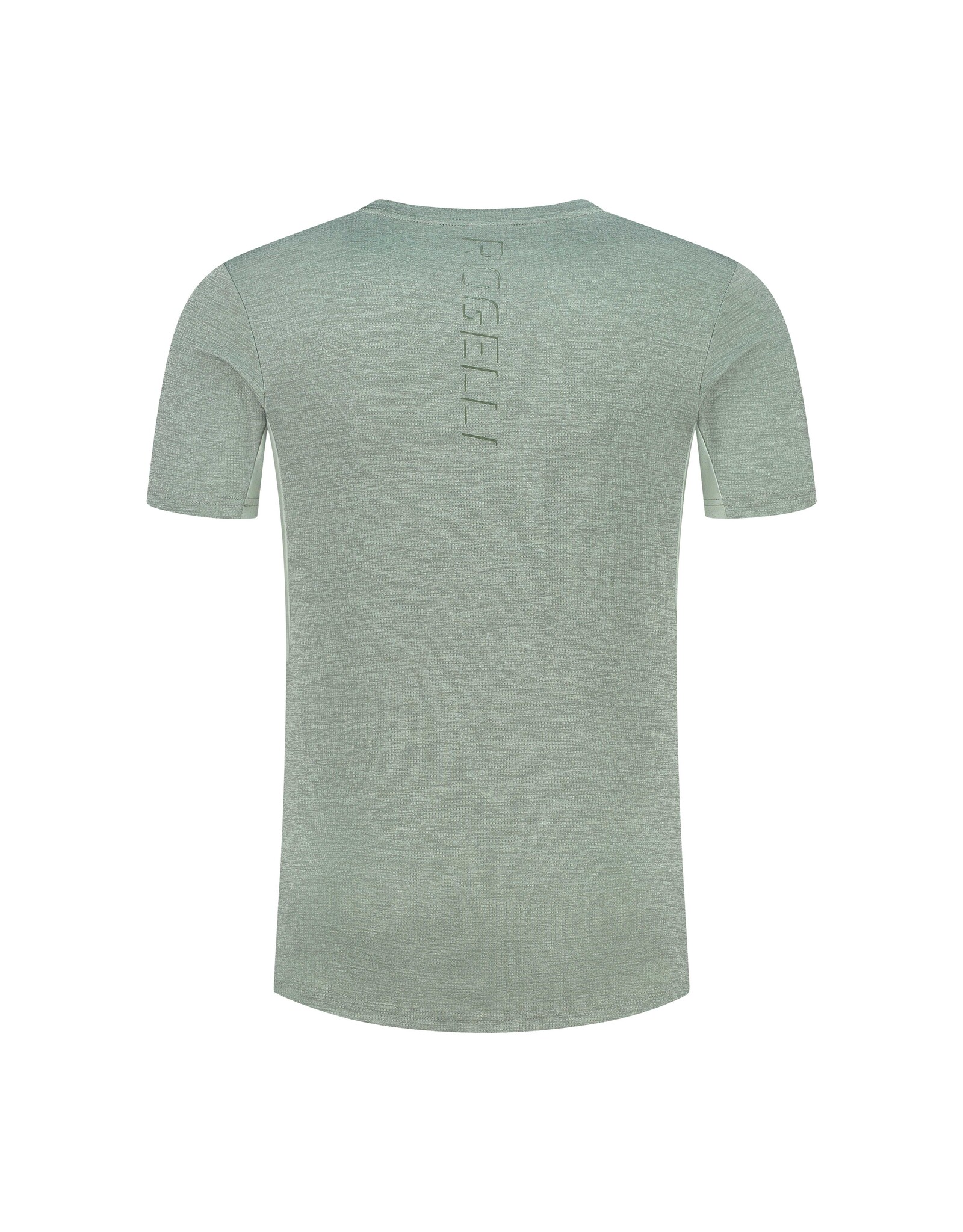 Rogelli Running T-shirt Ace Sage Leaf melange