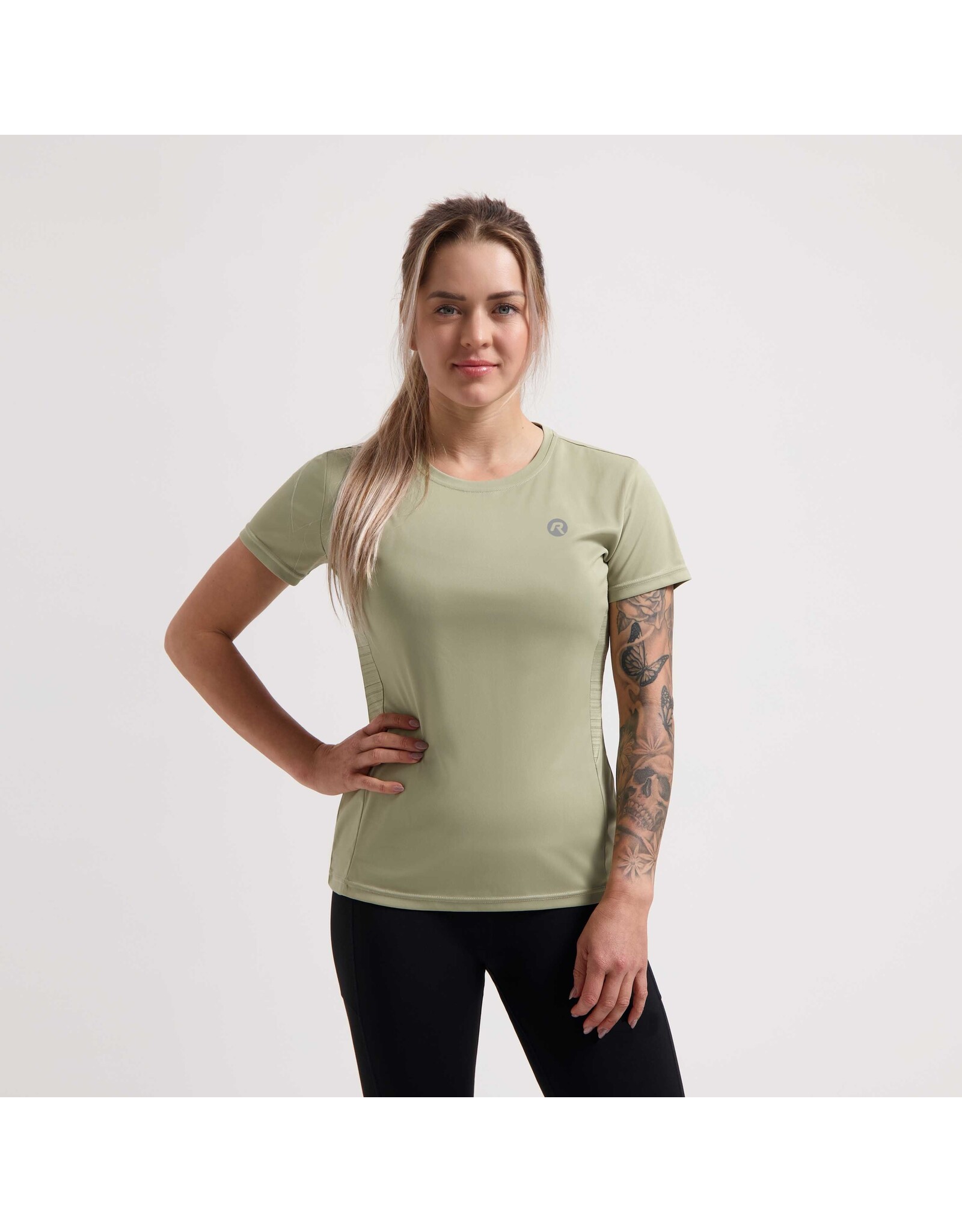 Rogelli Ds Running T-shirt Core Taupe