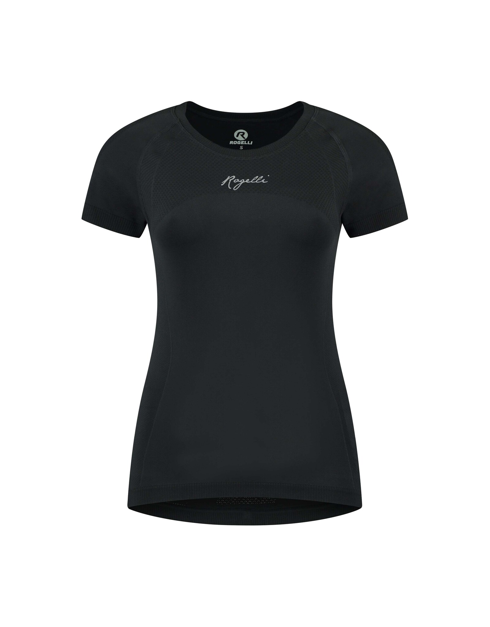 Rogelli Ds Running T-shirt Essential Zwart-Melange