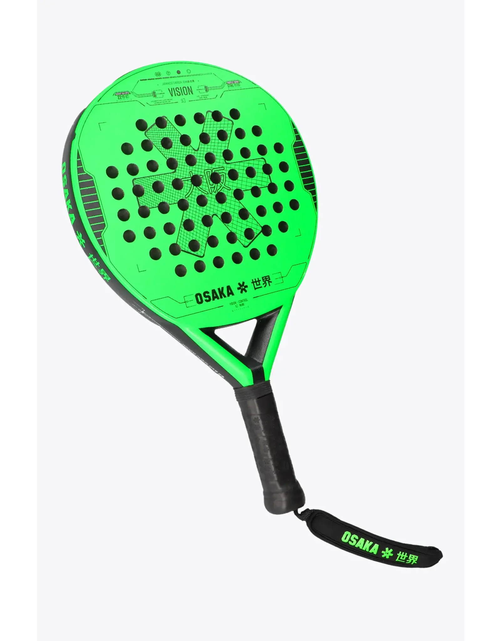 Osaka VISION RACKET - CONTROL - ICONIC BLACK