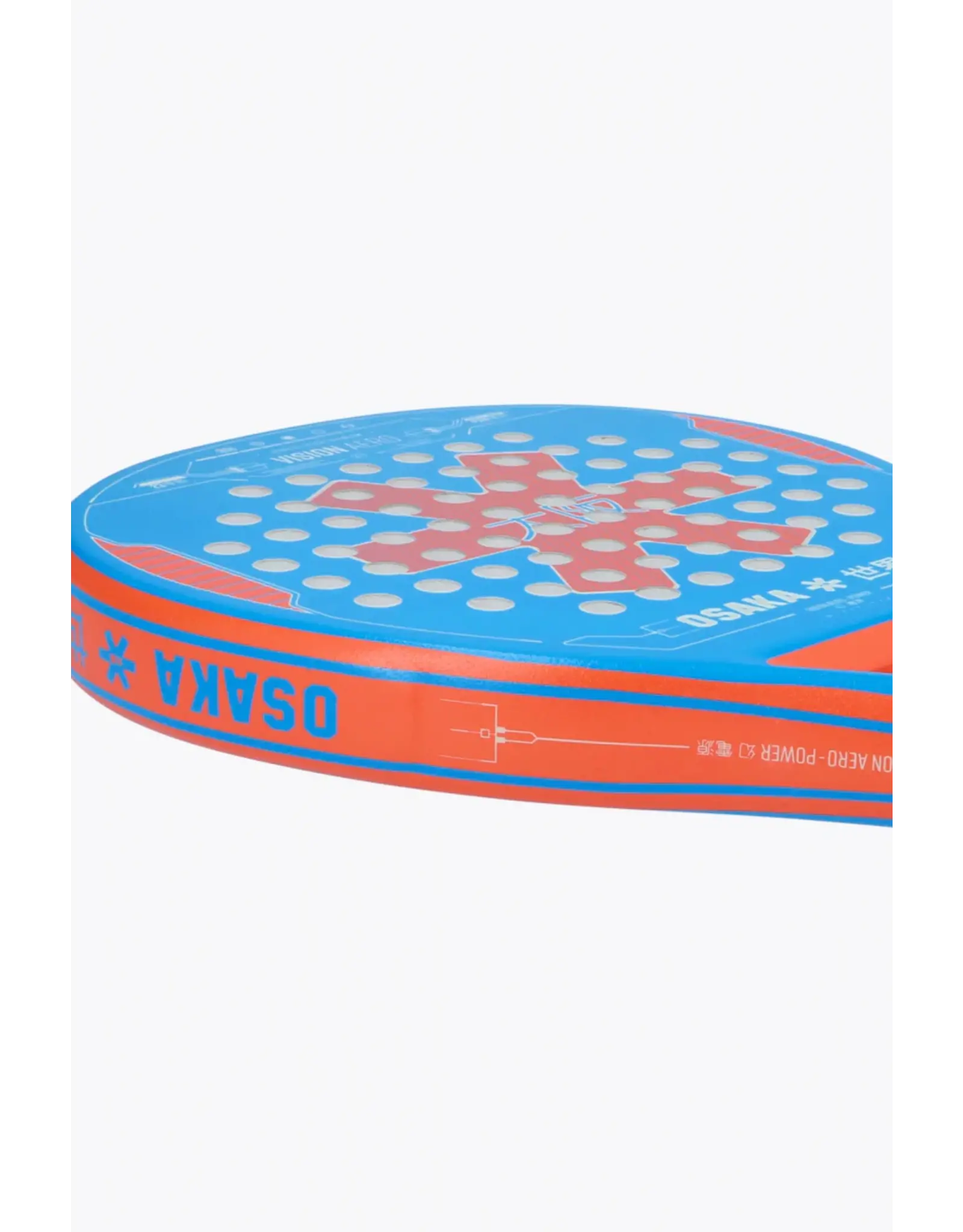 Osaka Vision Aero Racket - Power - Blue - Orange