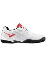 Mizuno EXCEED STAR Jr. CC-Kinderen-White/Radiant Red/Black