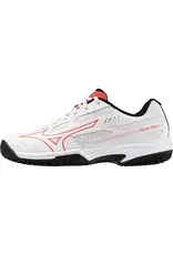 Mizuno EXCEED STAR Jr. CC-Kinderen-White/Radiant Red/Black