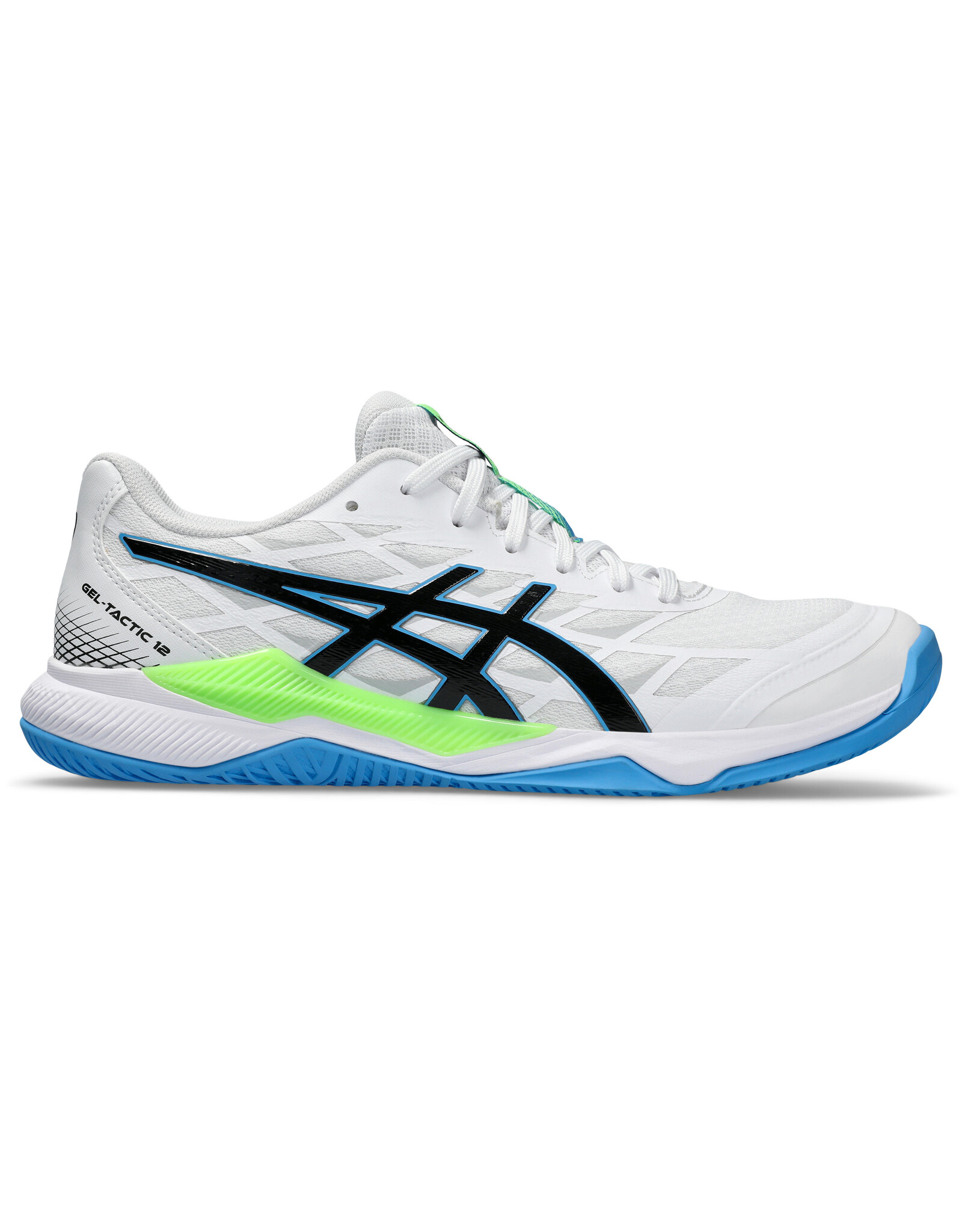 Asics GEL-TACTIC 12-Heren-WHITE/LIME BURST