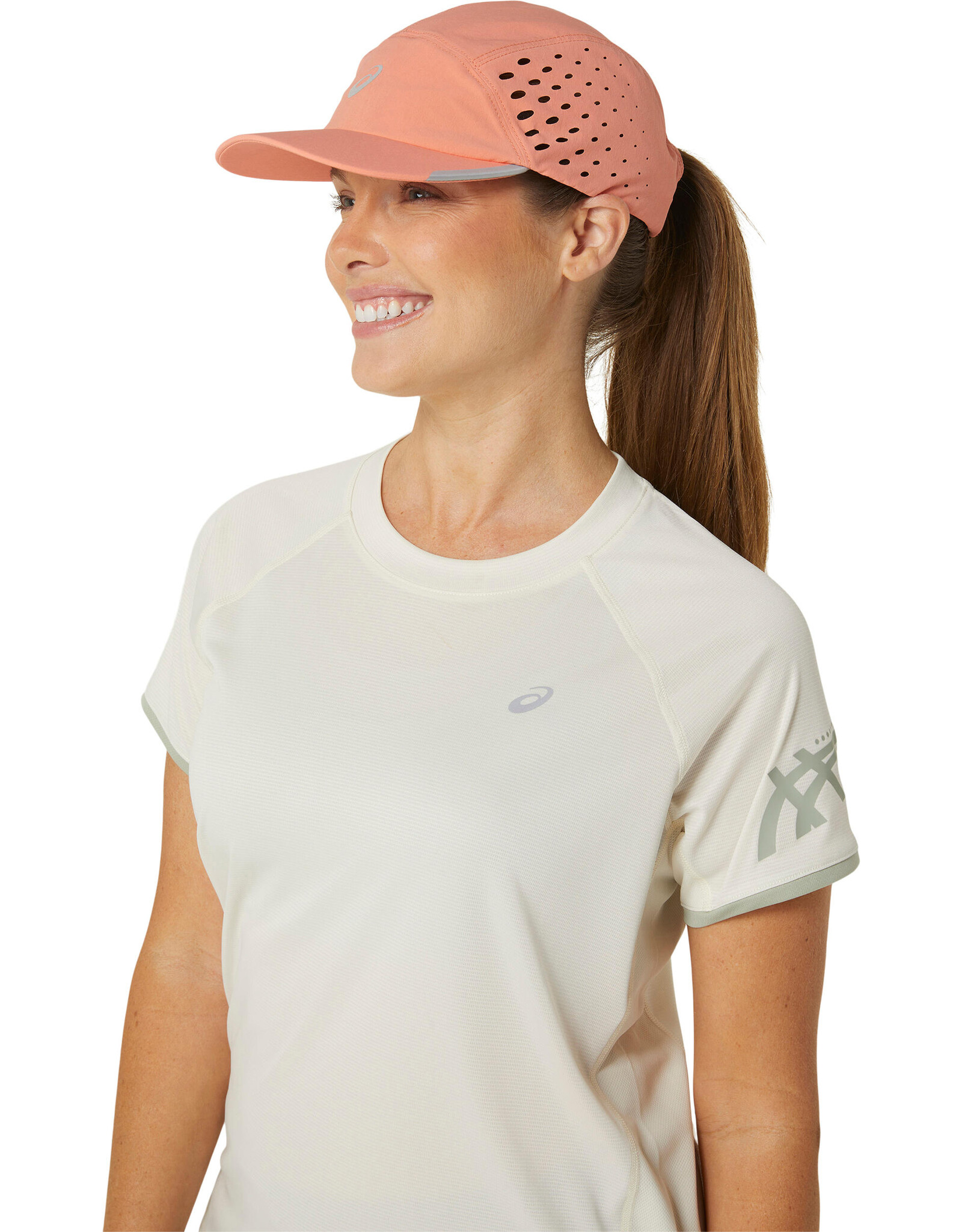 Asics ULTRA LIGHTWEIGHT RUNNING CAP-BRIGHT SUNSTONE