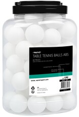 Avento Tafeltennisballen ABS in Pot • 60 Stuks •, Wit