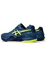 Asics GEL-RESOLUTION 9 CLAY-Heren-MAKO BLUE/SAFETY YELLOW