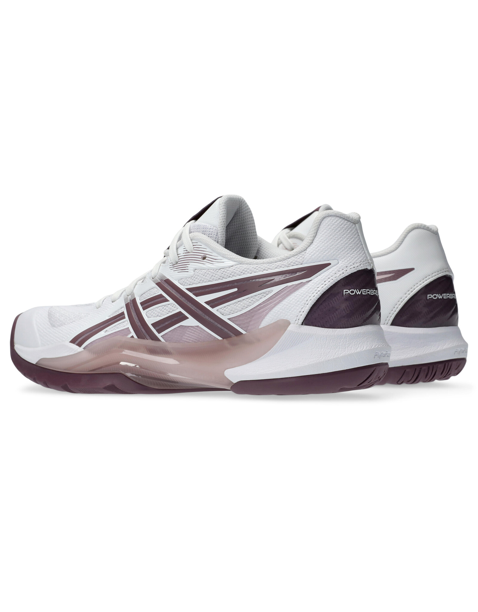 Asics POWERBREAK FF-Dames-WHITE/DUSTY MAUVE