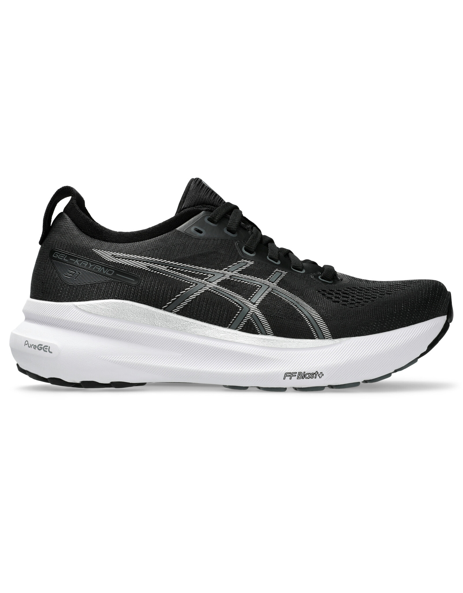 Asics GEL-KAYANO 31-Dames-BLACK/PURE SILVER