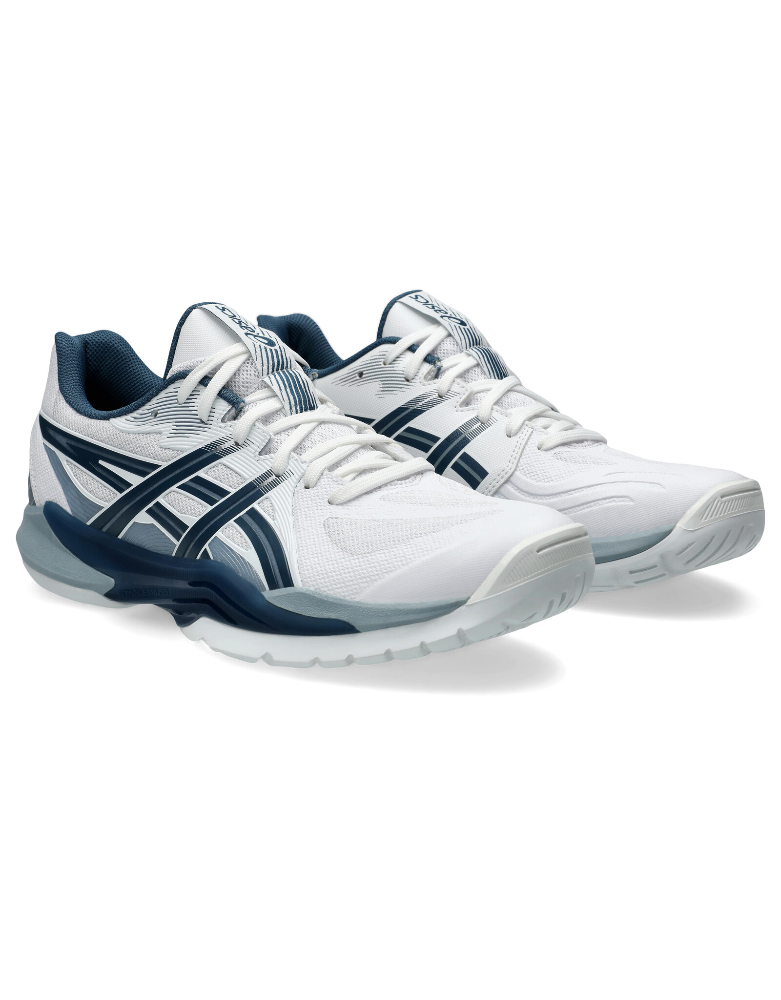 Asics POWERBREAK FF-Heren-WHITE/VINTAGE INDIGO