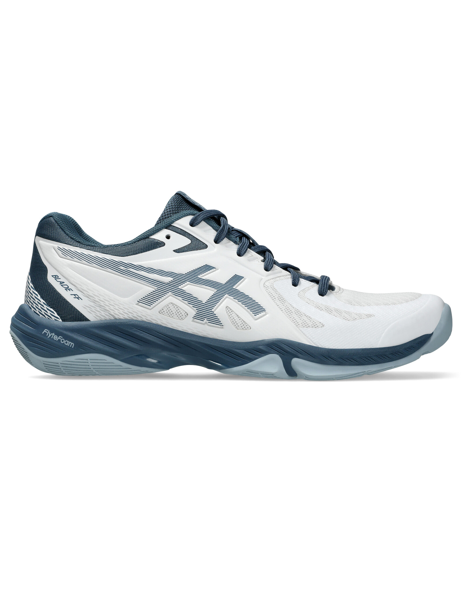 Asics BLADE FF-Heren-WHITE/VINTAGE INDIGO