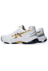 Asics NETBURNER BALLISTIC FF 3-Heren-WHITE/PURE GOLD