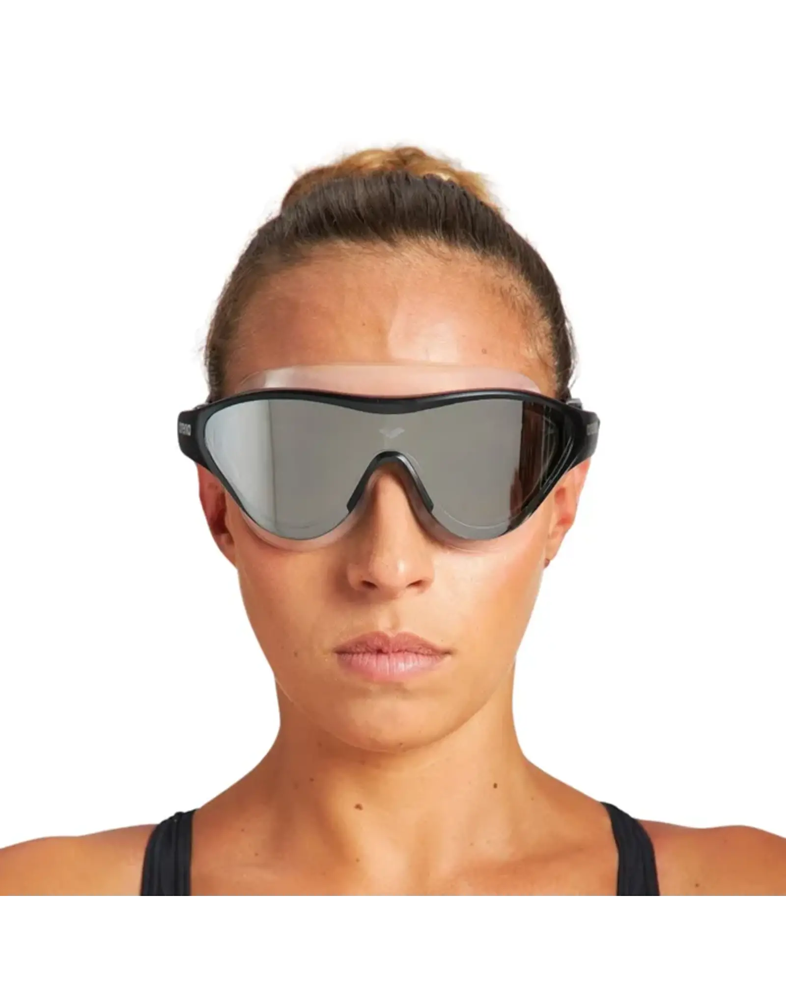 Arena The One Mask Mirror-silver-black-silver