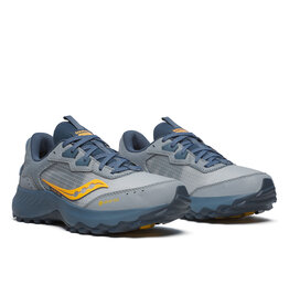 Saucony AURA TR GTX-Dames-FLINT/PEEL