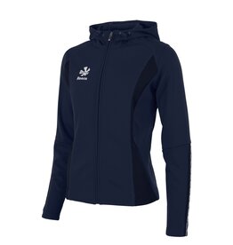 Reece Shift Hooded Full Zip Top Ladies-Navy