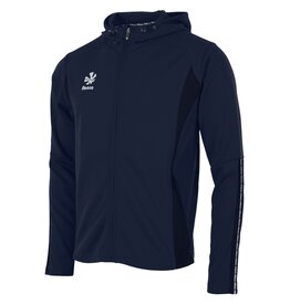 Reece Shift Hooded Full Zip Top-Navy