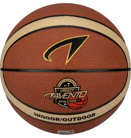 Avento Basketbal Gelamineerd Maat • Varsity Athletics • (Oranje/Zwart/Beige)