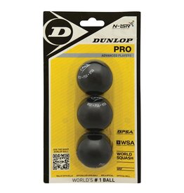 Dunlop SQUASH BAL PRO 3 PACK