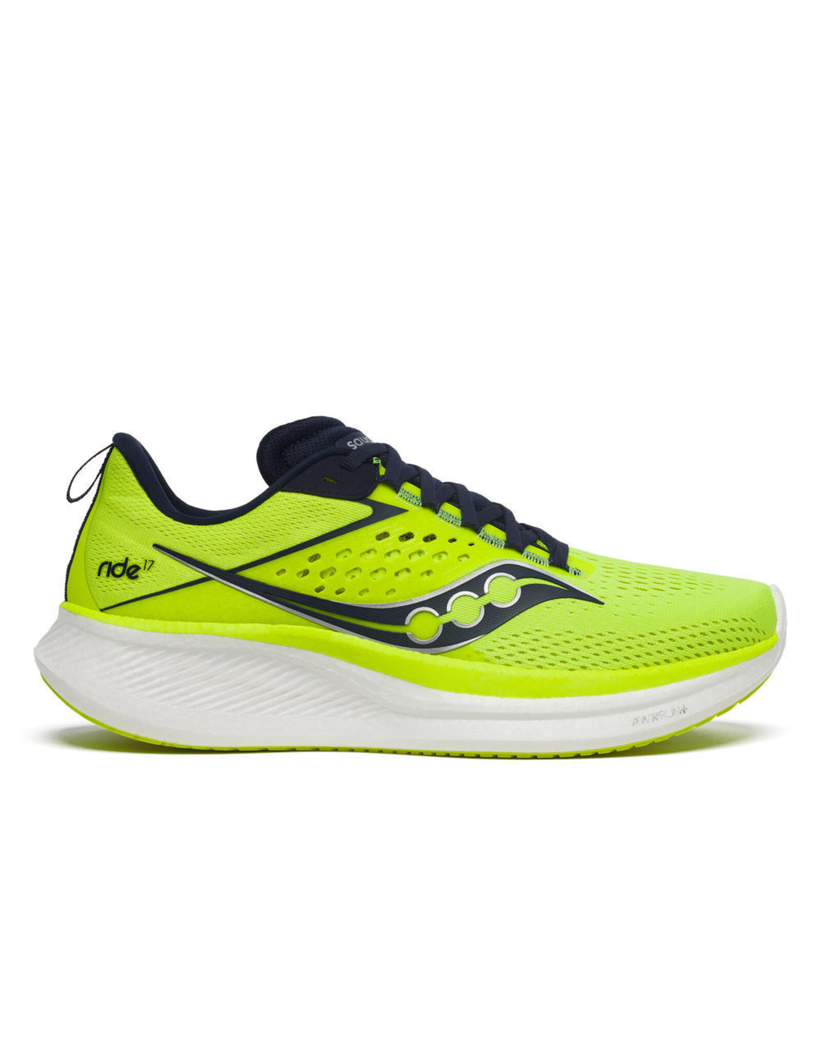 Saucony RIDE 17-Heren-CITRON/NAVY