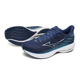 Mizuno SHOE WAVE RIDER-Heren-EstateBlue/White/RiverBlue