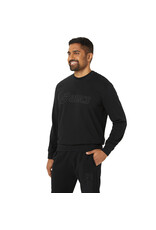 Asics ASICS SWEATSHIRT-Heren-PERFORMANCE BLACK/GRAPHITE GREY