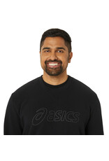 Asics ASICS SWEATSHIRT-Heren-PERFORMANCE BLACK/GRAPHITE GREY