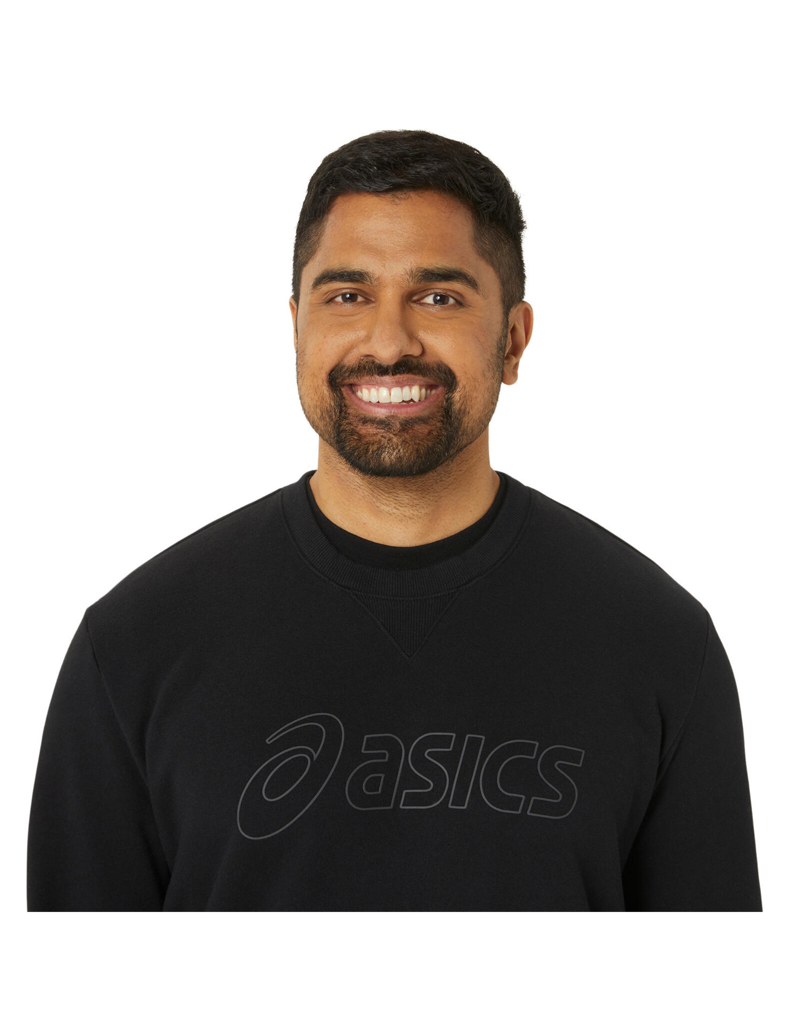 Asics ASICS SWEATSHIRT-Heren-PERFORMANCE BLACK/GRAPHITE GREY