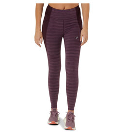 Asics NAGINO RUN TIGHT-Dames-DARK AUBERGINE HEATHER