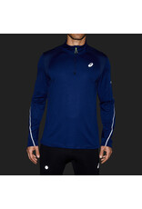 Asics ROAD LITE-SHOW 1/2 ZIP TOP-Heren-BLUE EXPANSE