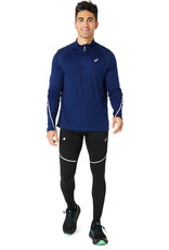 Asics ROAD LITE-SHOW 1/2 ZIP TOP-Heren-BLUE EXPANSE