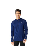 Asics ROAD LITE-SHOW 1/2 ZIP TOP-Heren-BLUE EXPANSE