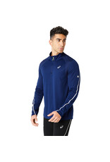 Asics ROAD LITE-SHOW 1/2 ZIP TOP-Heren-BLUE EXPANSE