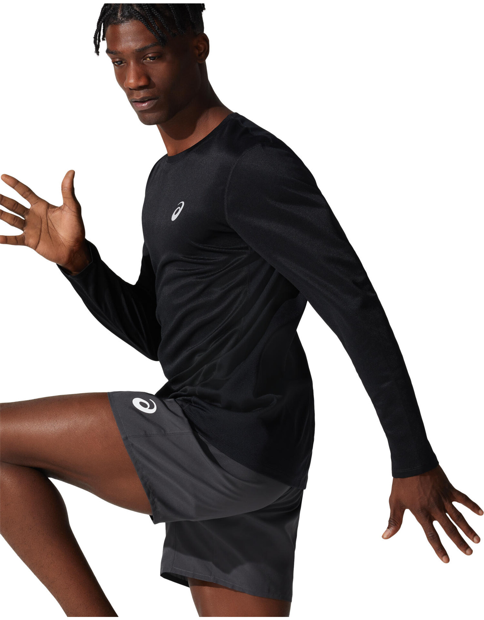 Asics CORE LS TOP-Heren-PERFORMANCE BLACK