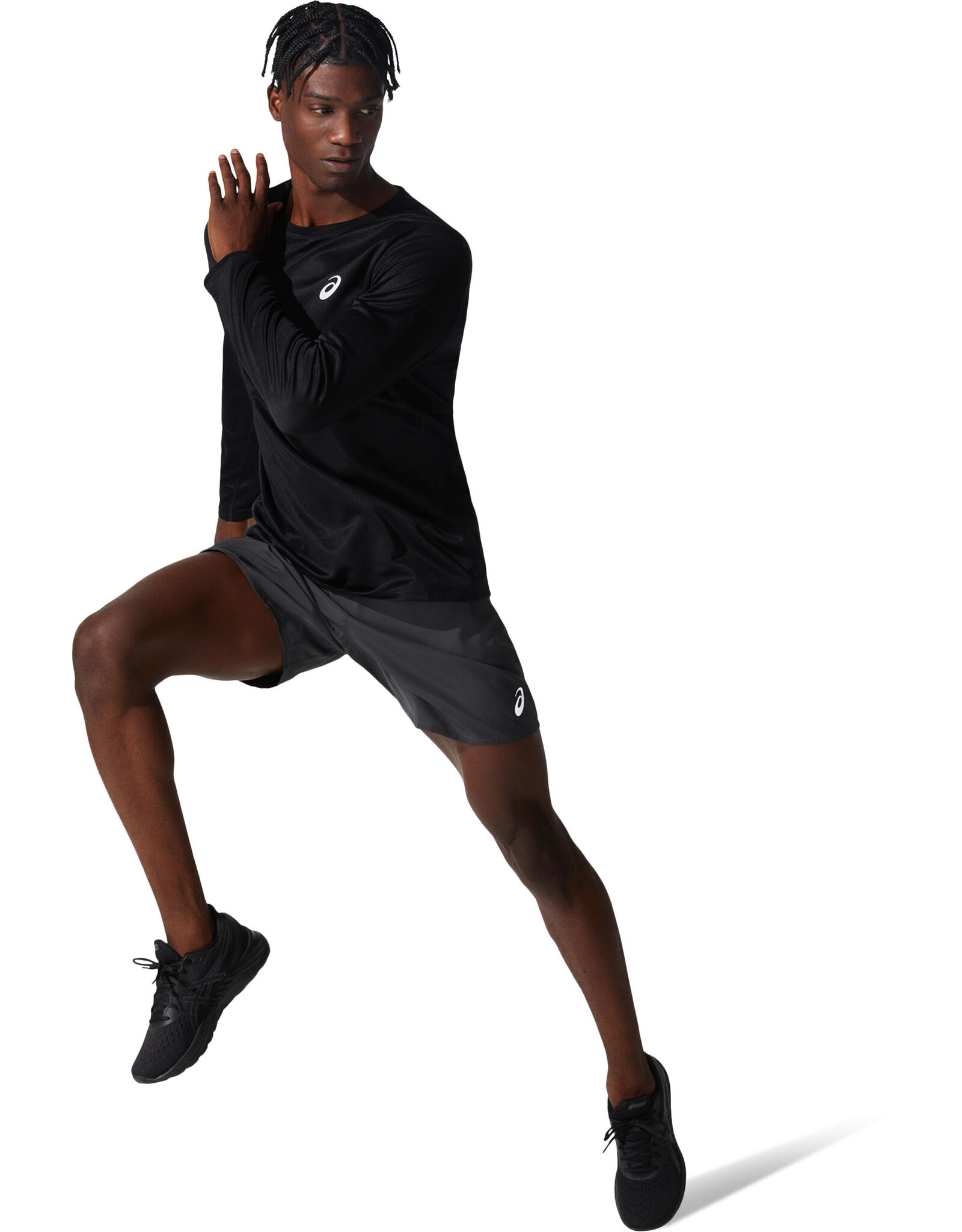 Asics CORE LS TOP-Heren-PERFORMANCE BLACK